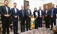 از دیروز و ایثار تا امروز و دانش/ دیدار رئیس و مسئولین دانشگاه با خانواده «جمشیدی»، جانباز دوران دفاع مقدس
