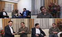 دیدار رئیس دانشگاه با آزاده و جانباز دفاع مقدس